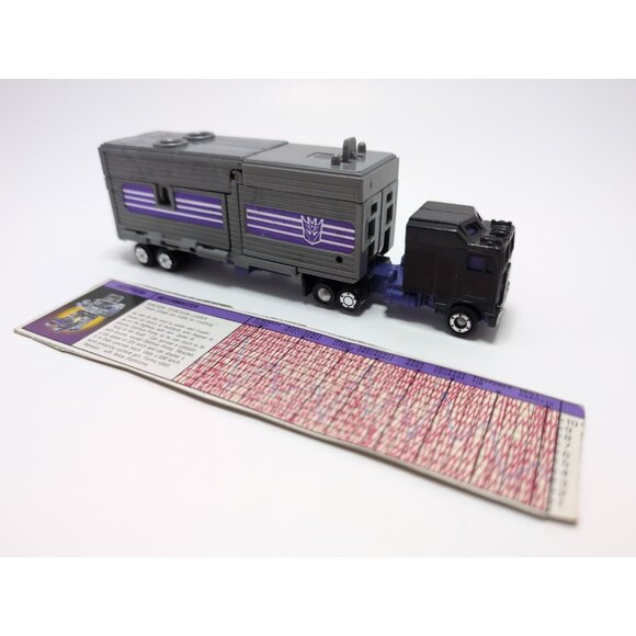 Transformers G1 Stunticon Motormaster w/ Tech Spec Vintage Hasbro 1986 - Picture 1 of 15